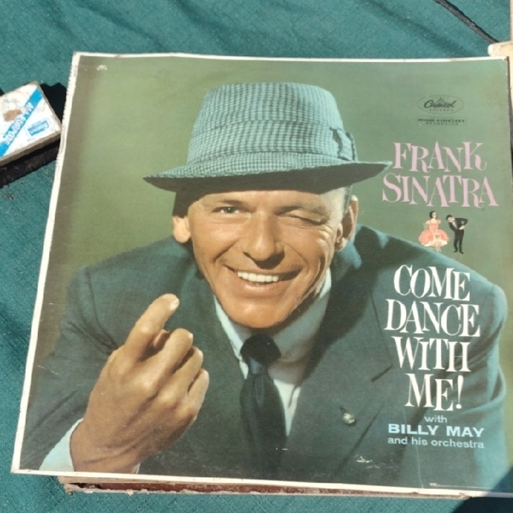 Frank Sinatra Vinyl Record - Come Dance With Me 1964
